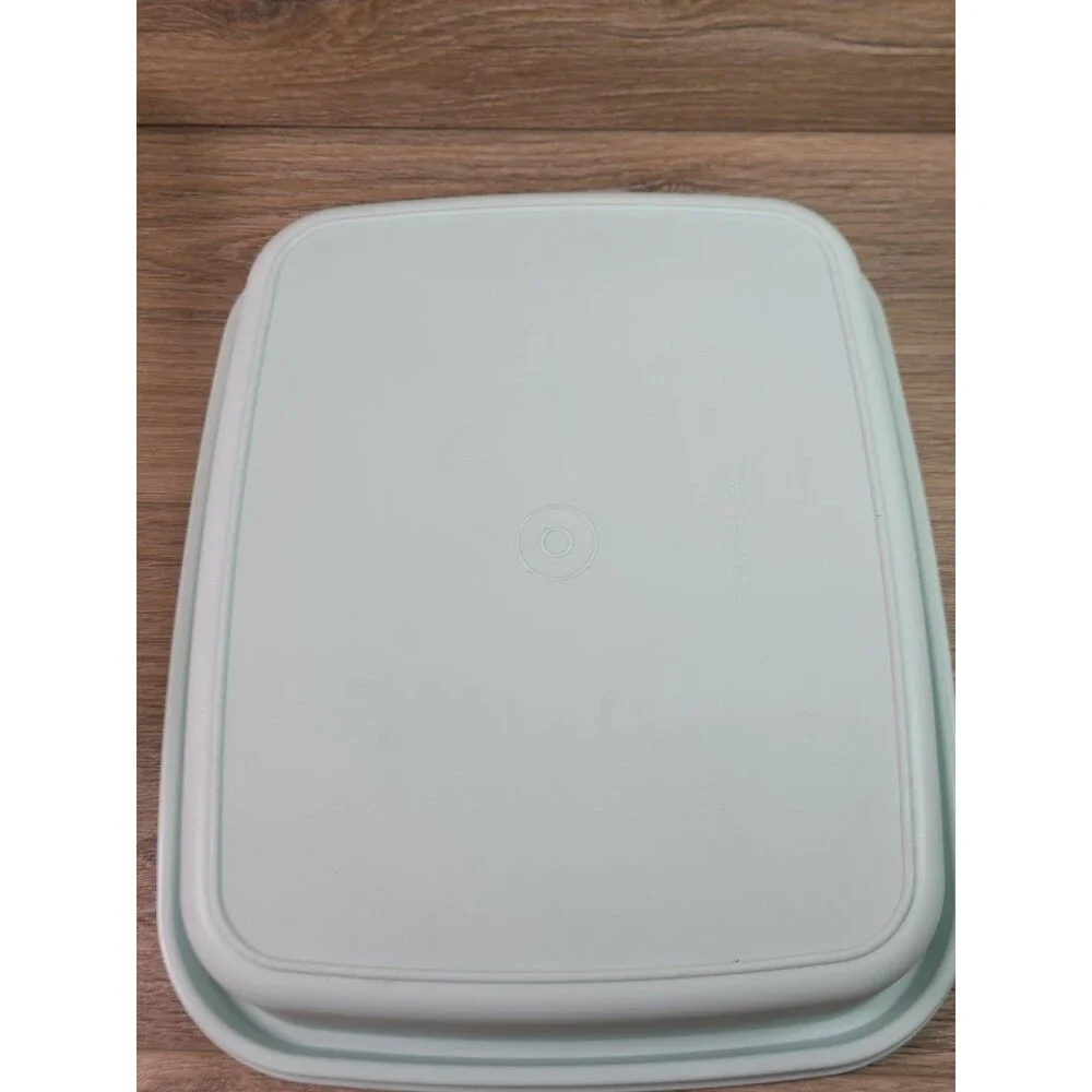 TUPPERWARE Meat Marinade Teal Blue Container With Clear Lid